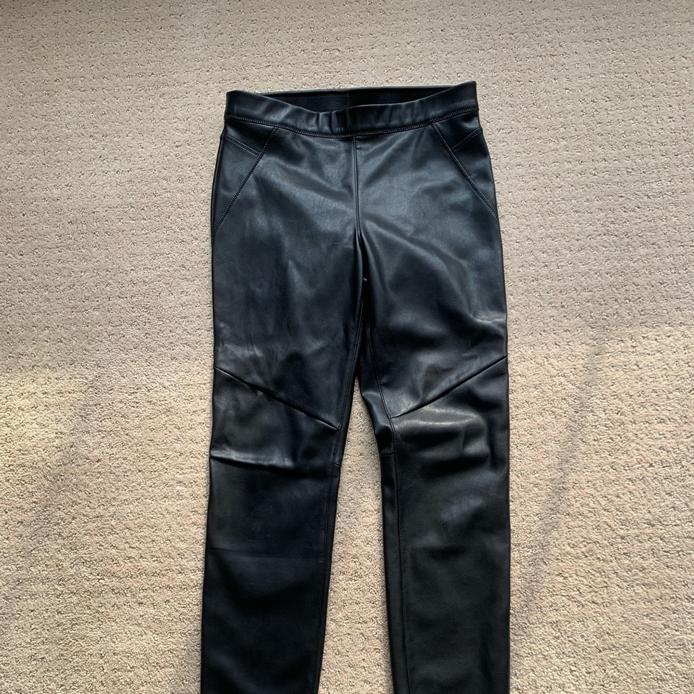 Free People Leather Pants